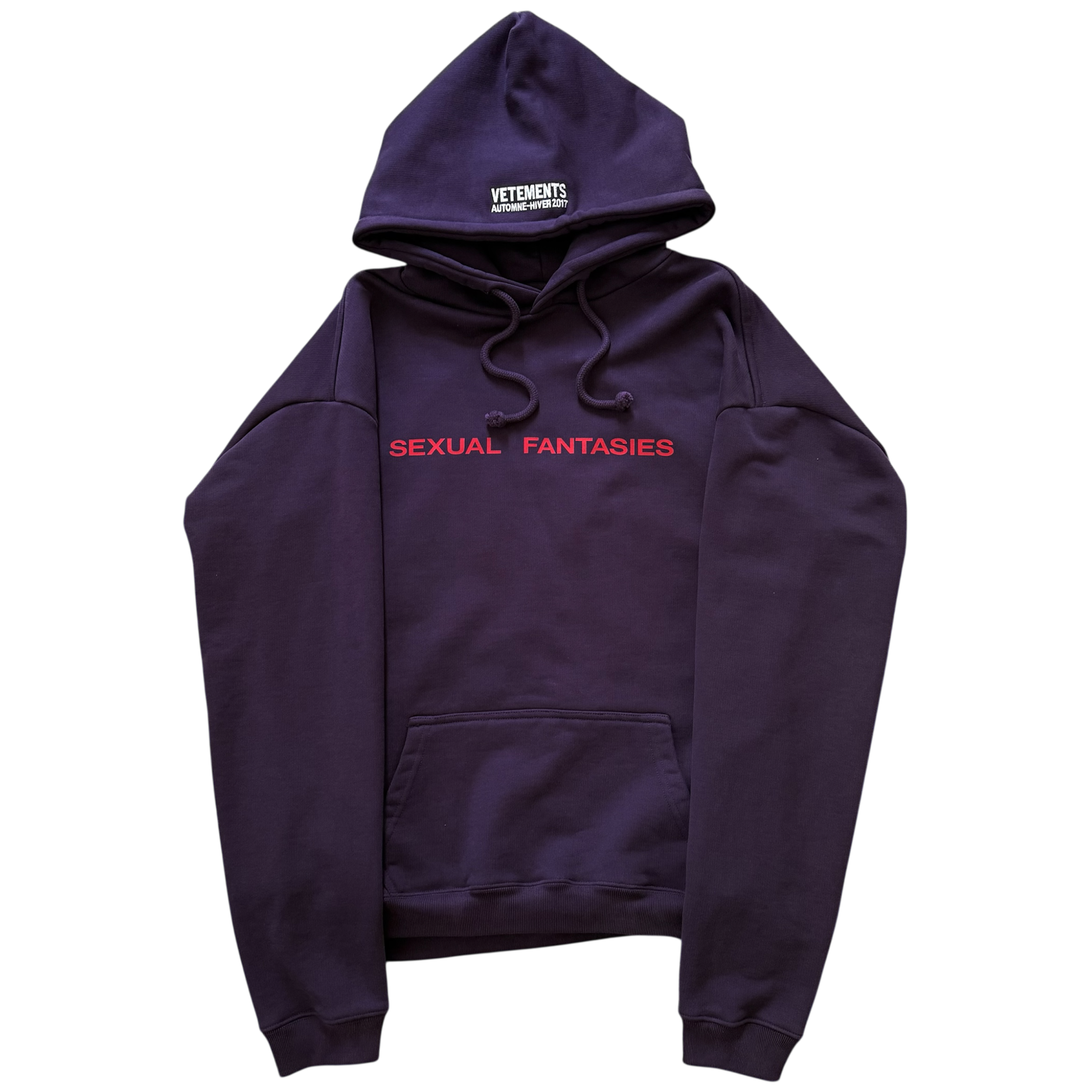 Vetements Sexual Fantasies Hoodie