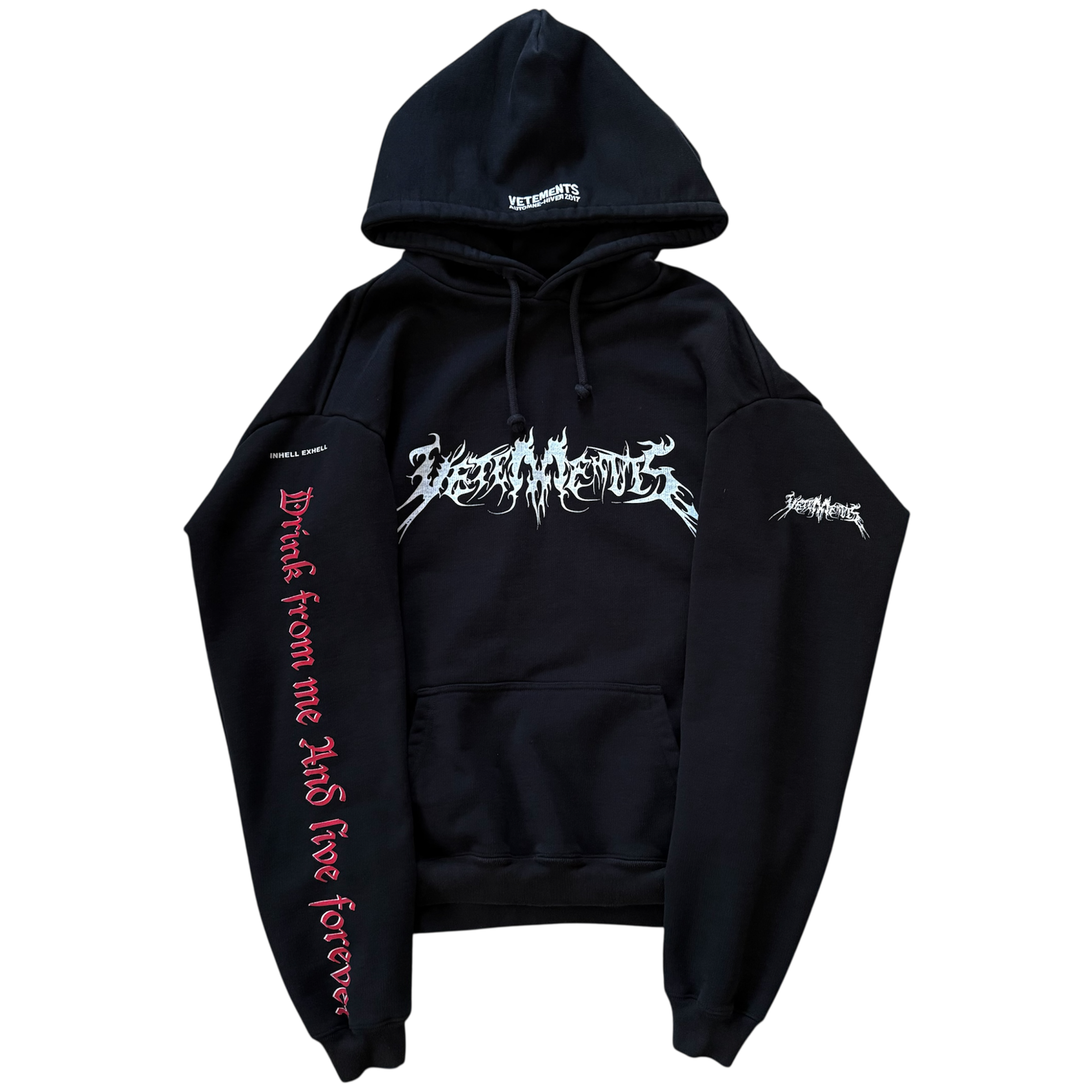 Vetements Total Fucking Darkness Hoodie