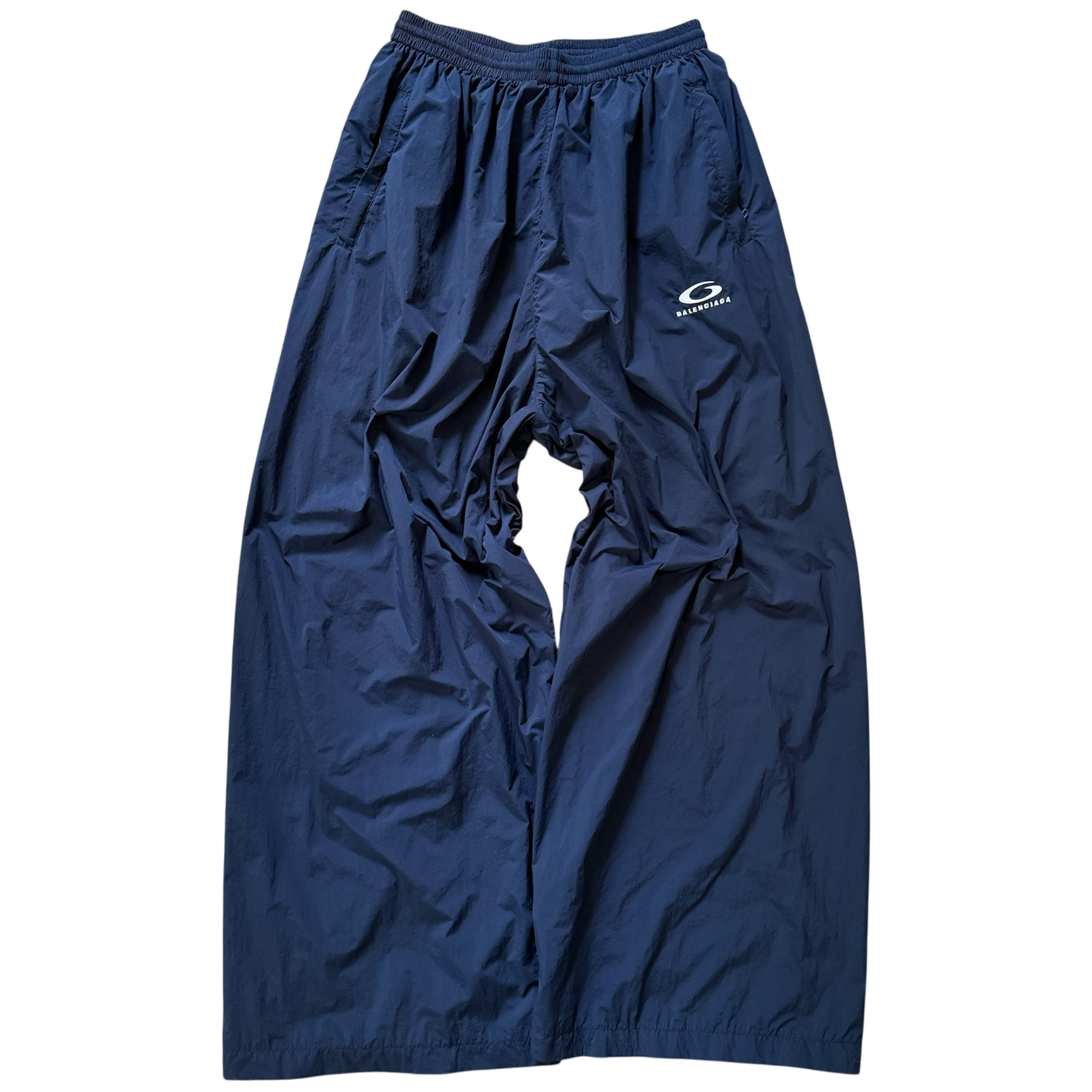 Balenciaga Navy Track Pants