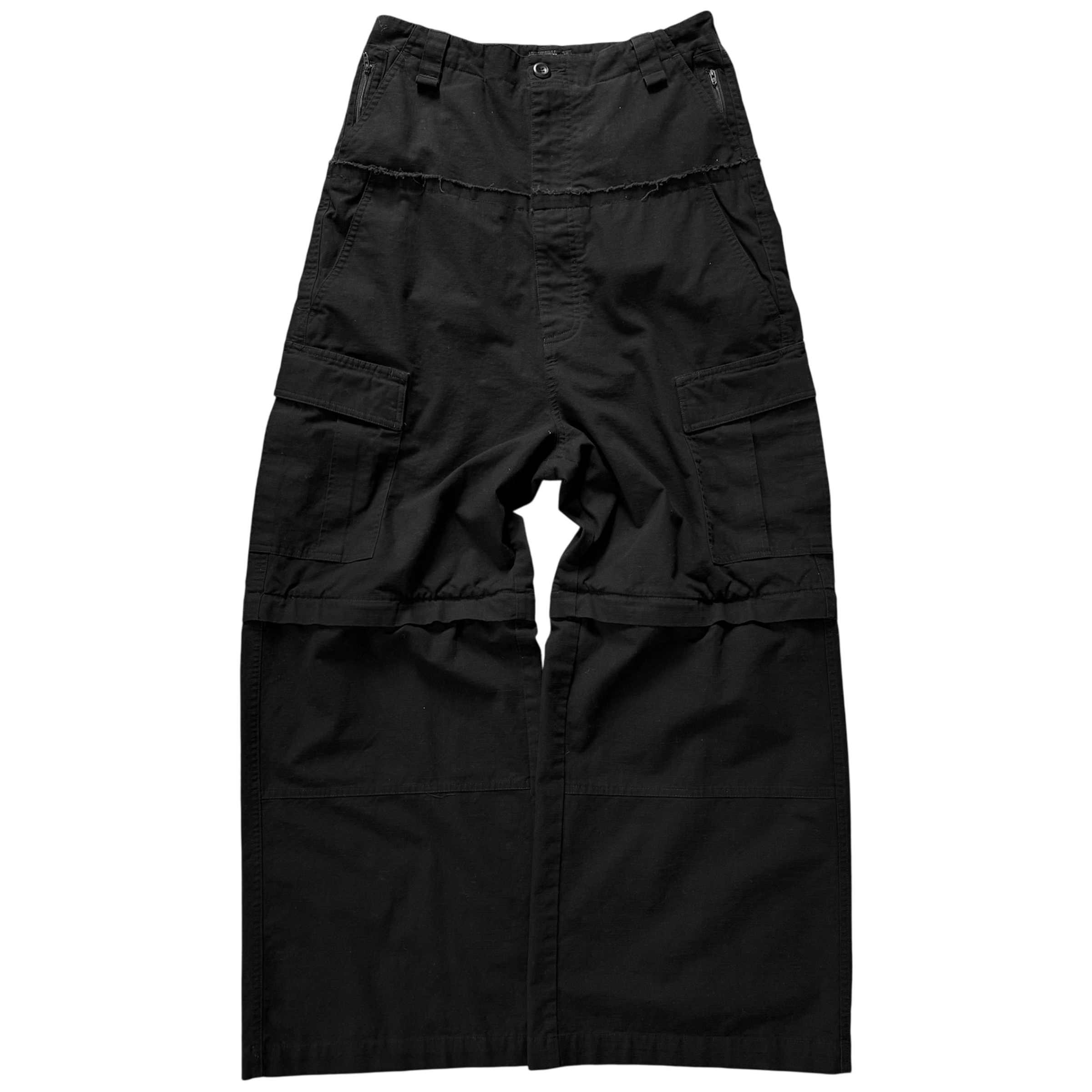 Balenciaga Cut Up Cargo Pants